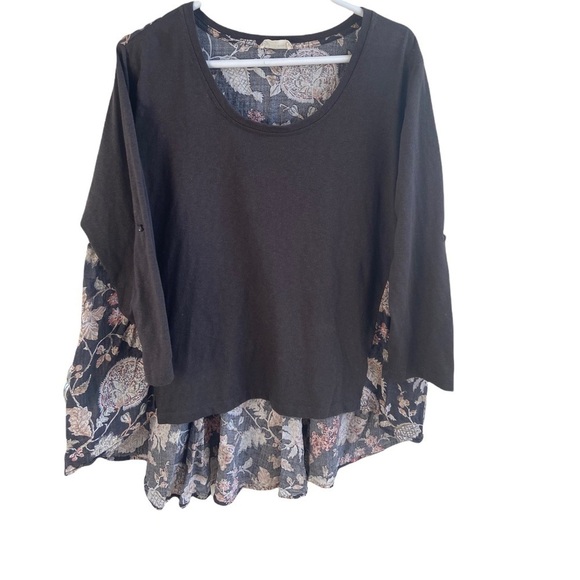 Altar'd State Tops - 𝅺altar’d State Used Small  Smoky Grey Small Tunic